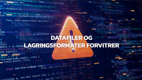 Bilde fra film KDRS sikker lagring