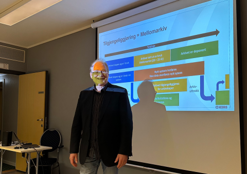 Foredragsholder Tor Eivind Johansen